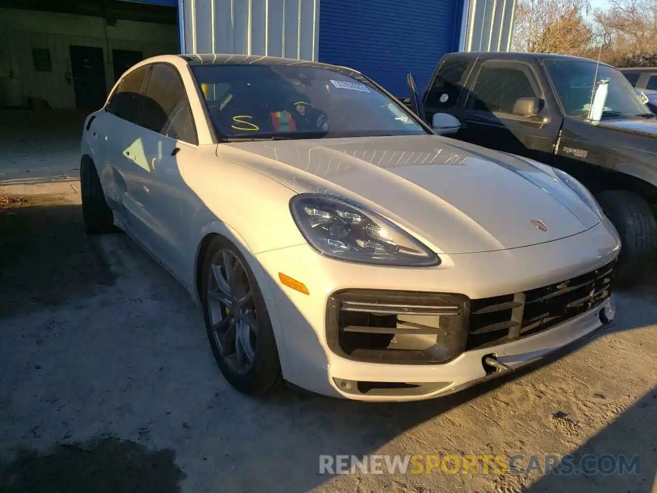 1 Photograph of a damaged car WP1BF2AY1MDA51303 PORSCHE CAYENNE 2021