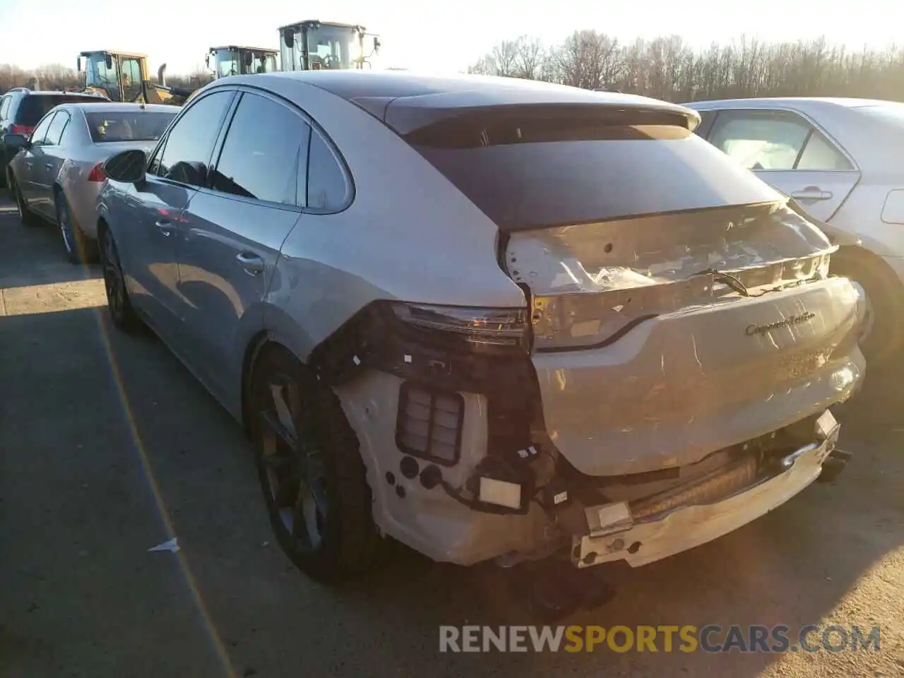 3 Photograph of a damaged car WP1BF2AY1MDA51303 PORSCHE CAYENNE 2021