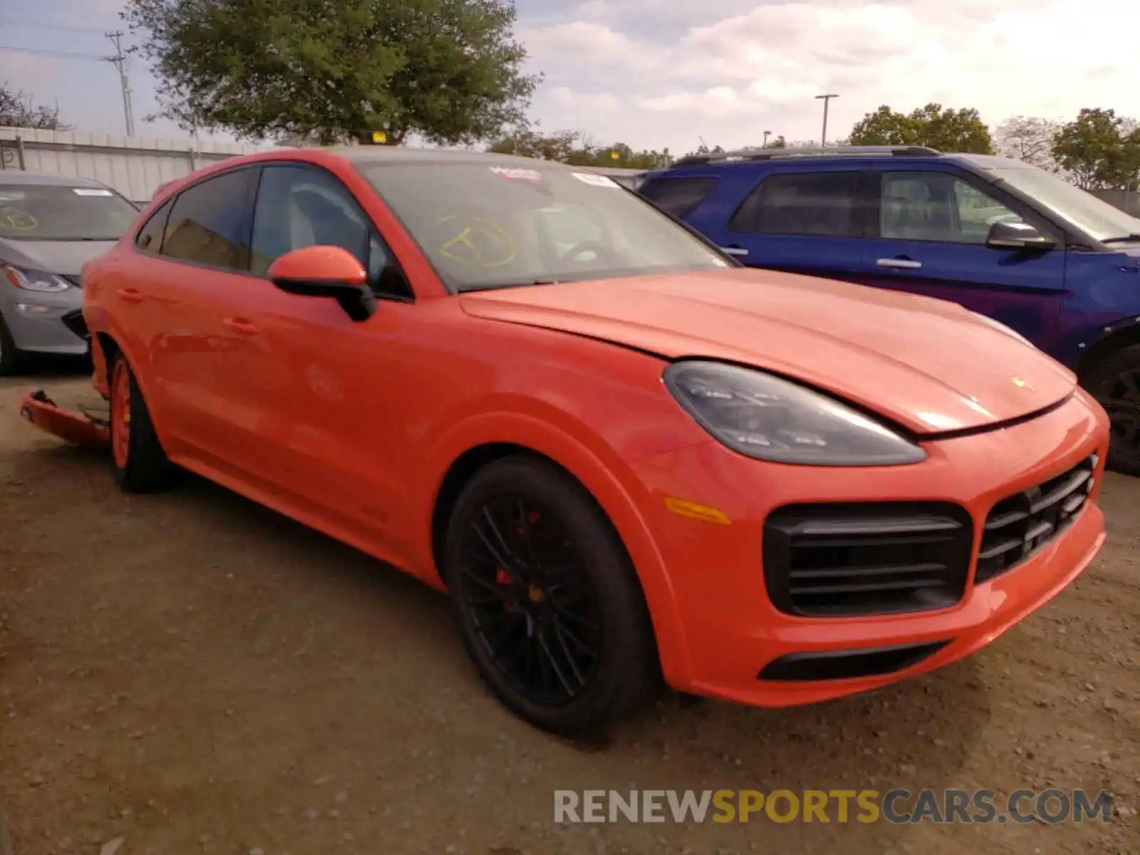 1 Photograph of a damaged car WP1BG2AY9MDA49456 PORSCHE CAYENNE 2021