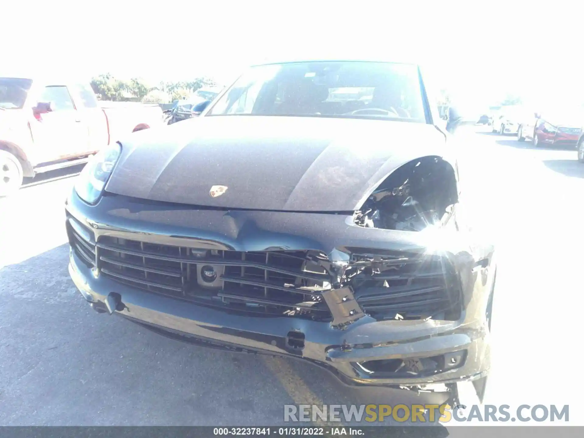 6 Photograph of a damaged car WP1AA2AY5NDA00740 PORSCHE CAYENNE 2022