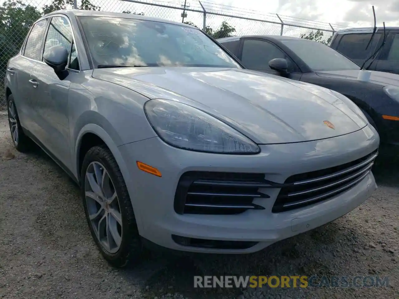 1 Photograph of a damaged car WP1AA2AY5NDA03248 PORSCHE CAYENNE 2022