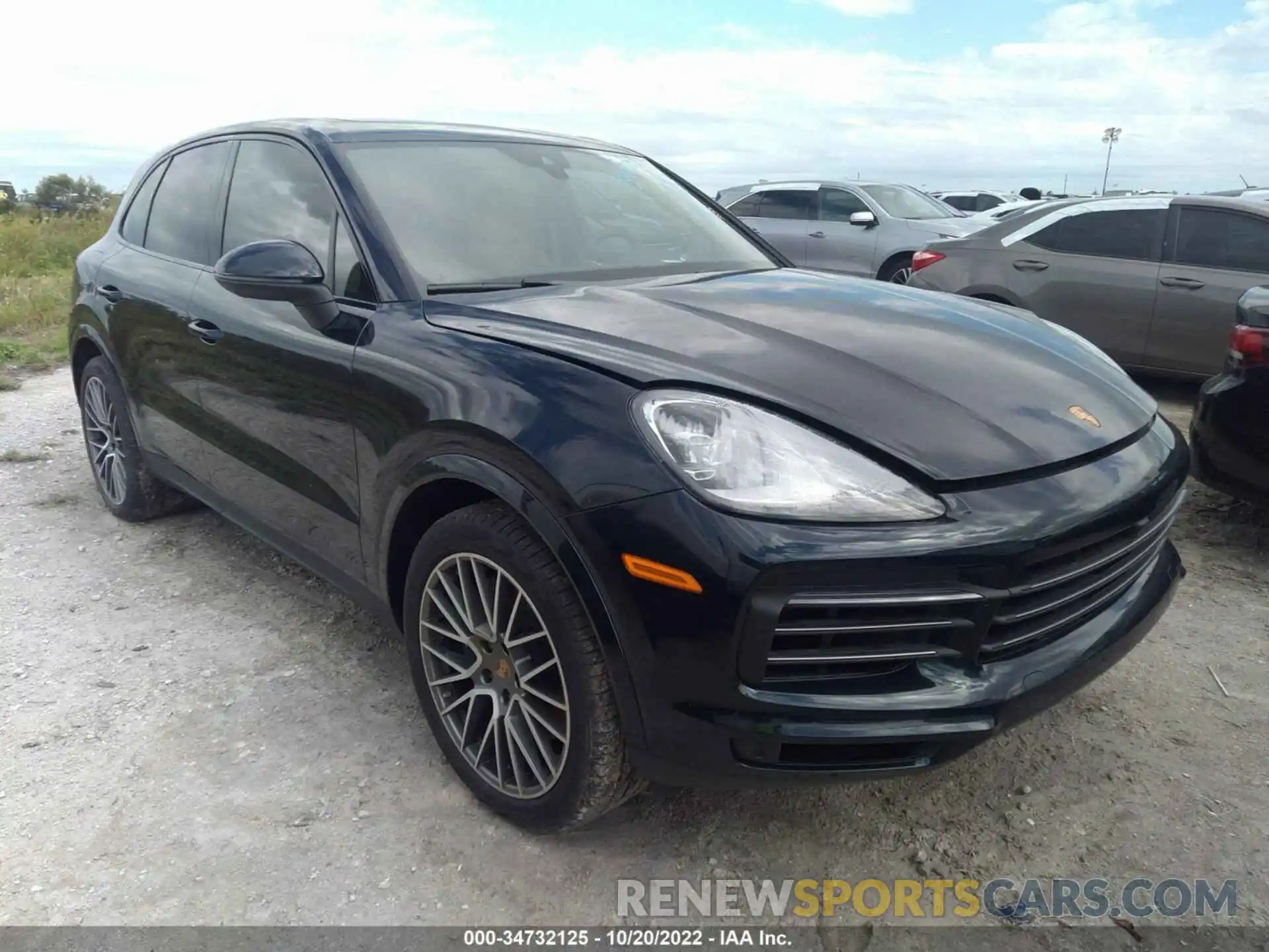 1 Фотография поврежденного автомобиля WP1AA2AY5NDA05873 PORSCHE CAYENNE 2022