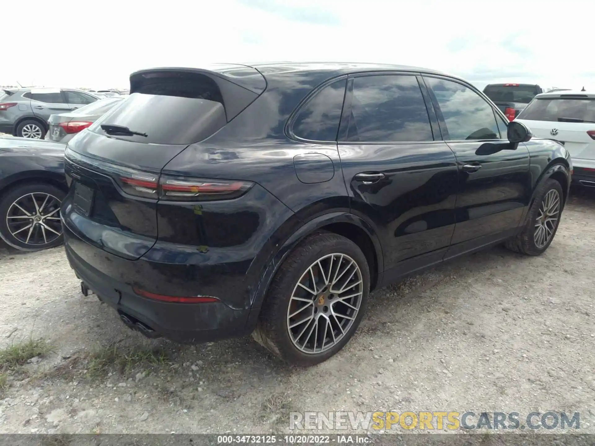 4 Фотография поврежденного автомобиля WP1AA2AY5NDA05873 PORSCHE CAYENNE 2022