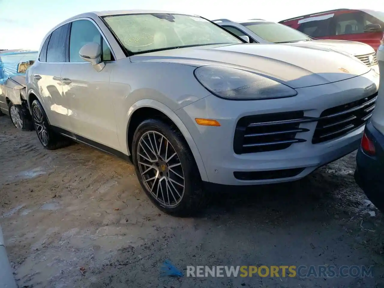 1 Photograph of a damaged car WP1AB2AY2NDA31327 PORSCHE CAYENNE 2022