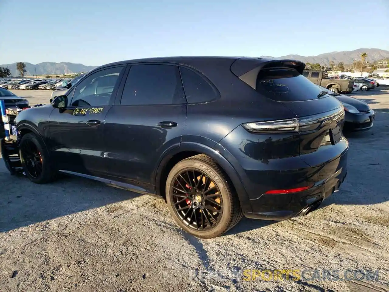 2 Photograph of a damaged car WP1AG2AY6NDA38461 PORSCHE CAYENNE 2022