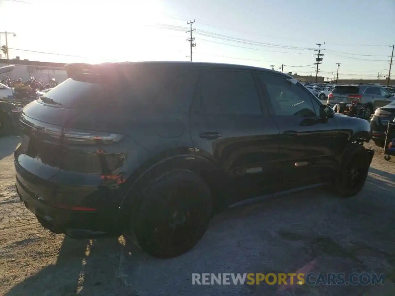 3 Photograph of a damaged car WP1AG2AY6NDA38461 PORSCHE CAYENNE 2022