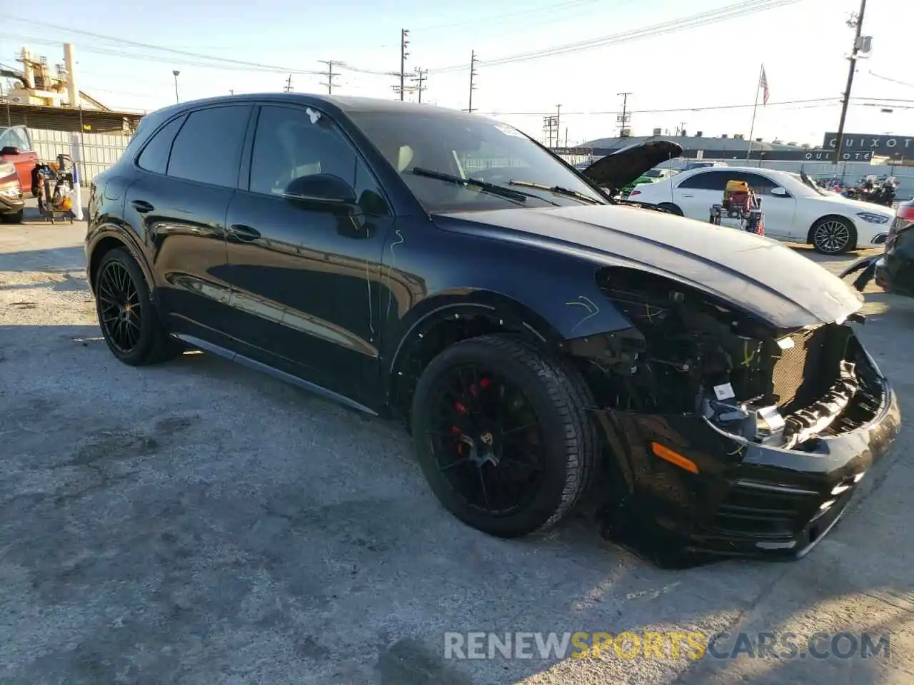 4 Photograph of a damaged car WP1AG2AY6NDA38461 PORSCHE CAYENNE 2022