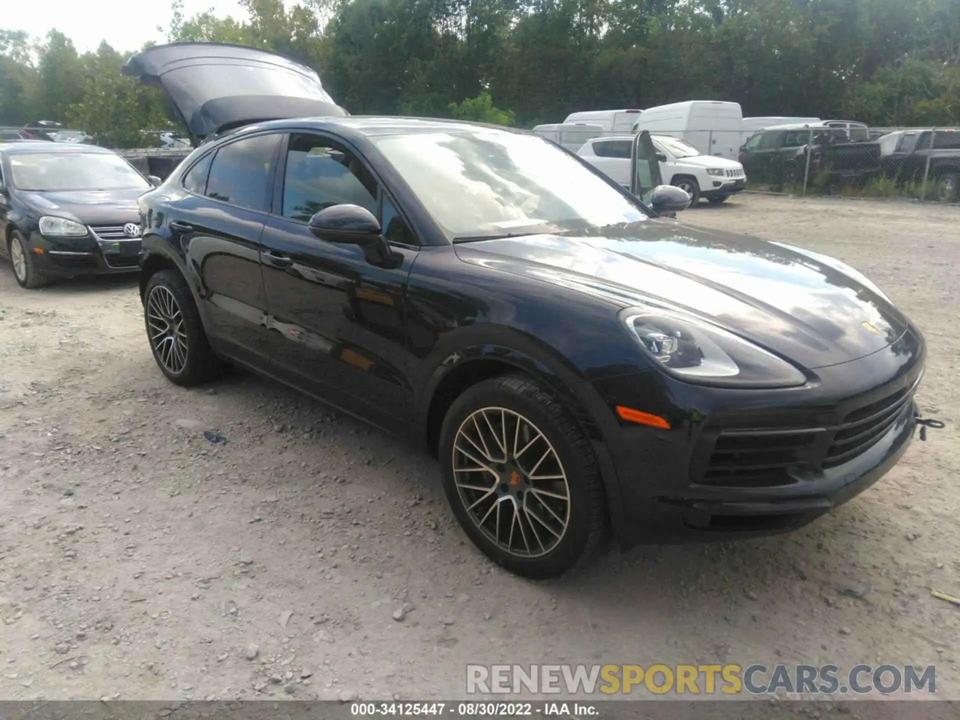 1 Photograph of a damaged car WP1BB2AY1NDA52187 PORSCHE CAYENNE 2022