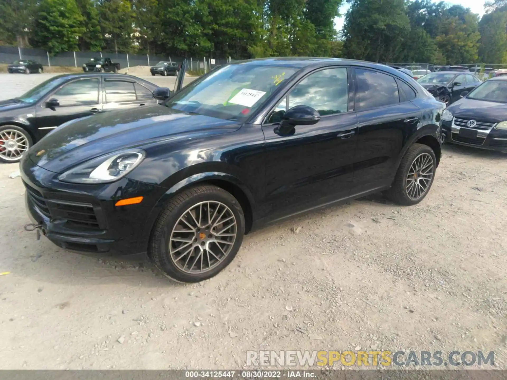 2 Photograph of a damaged car WP1BB2AY1NDA52187 PORSCHE CAYENNE 2022