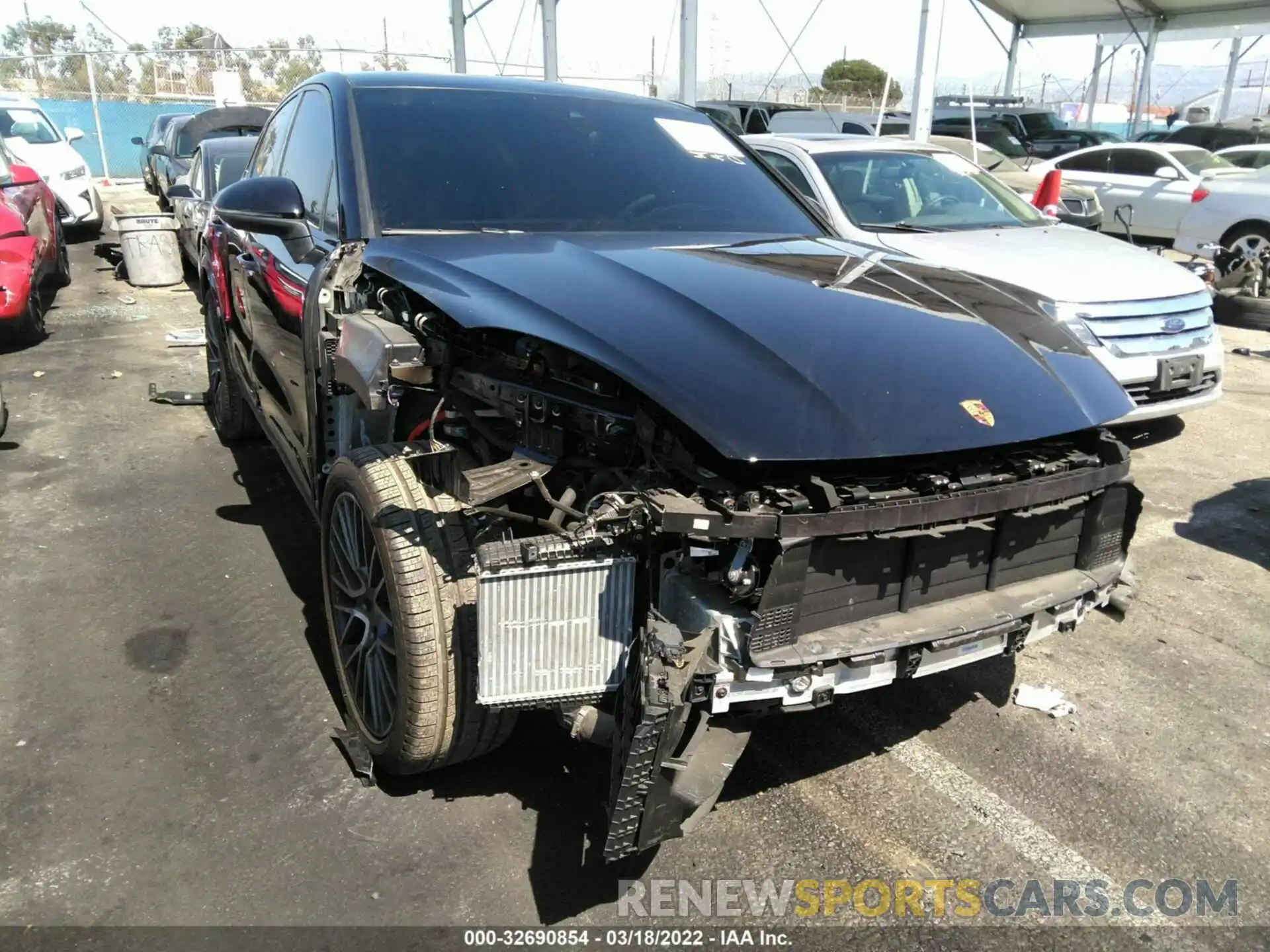 1 Photograph of a damaged car WP1BE2AY1NDA51161 PORSCHE CAYENNE 2022