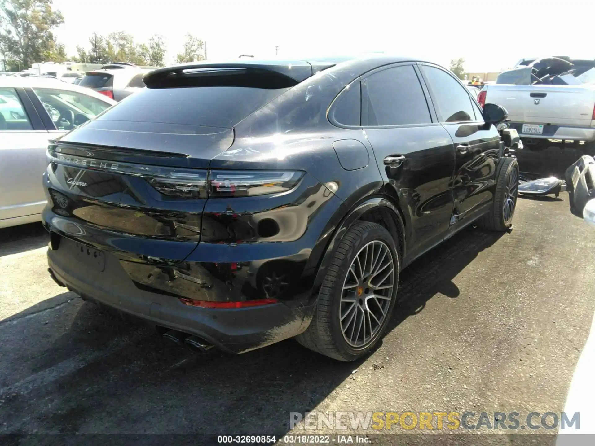 4 Фотография поврежденного автомобиля WP1BE2AY1NDA51161 PORSCHE CAYENNE 2022