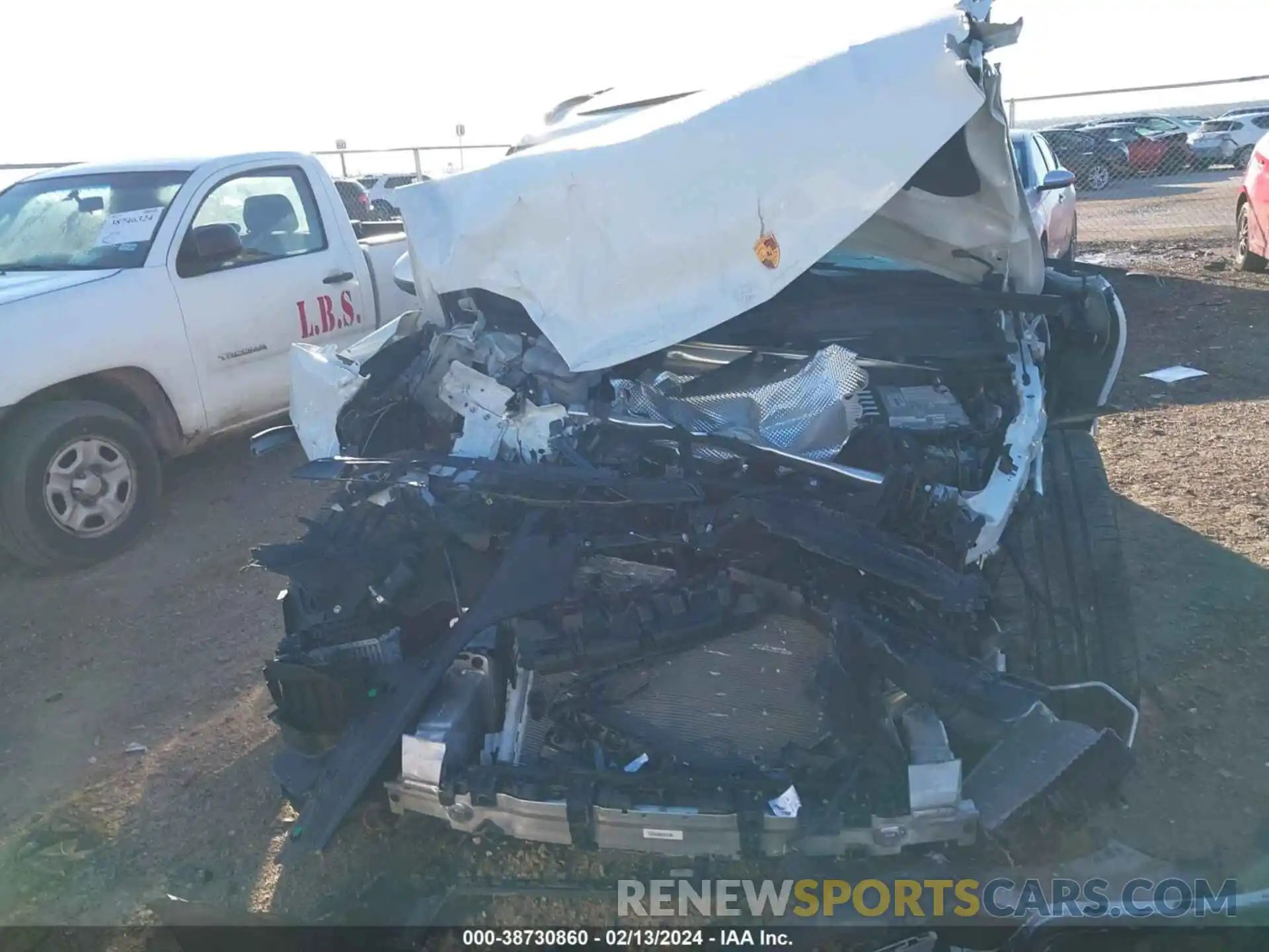 11 Photograph of a damaged car WP1AA2AY5PDA07688 PORSCHE CAYENNE 2023