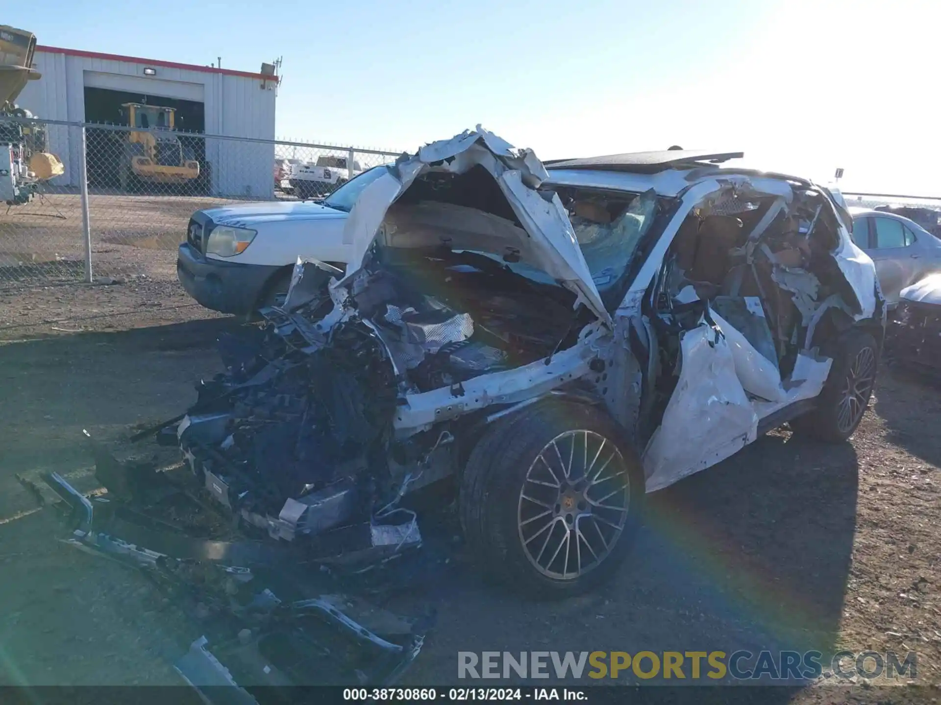 2 Photograph of a damaged car WP1AA2AY5PDA07688 PORSCHE CAYENNE 2023