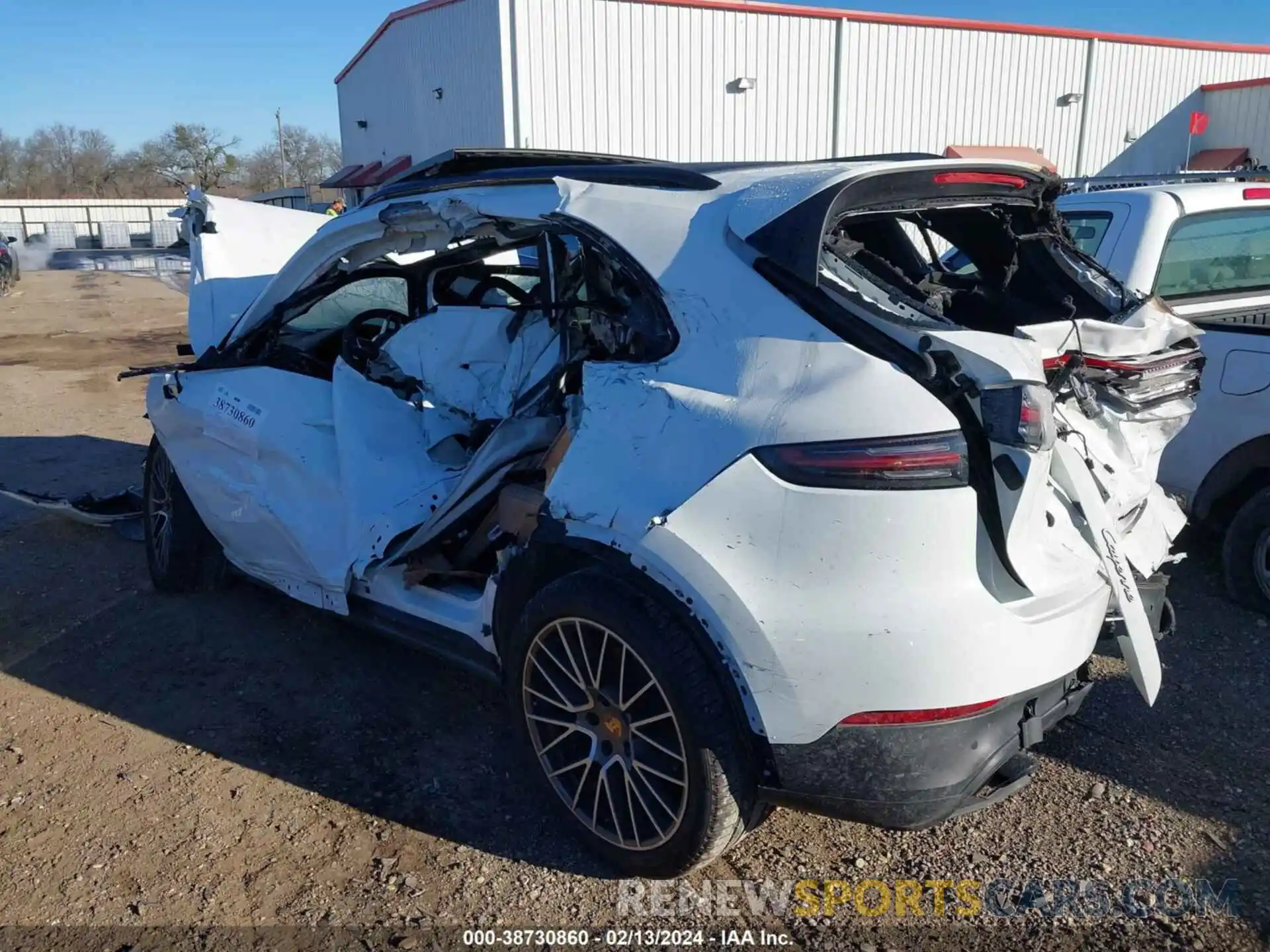 3 Photograph of a damaged car WP1AA2AY5PDA07688 PORSCHE CAYENNE 2023