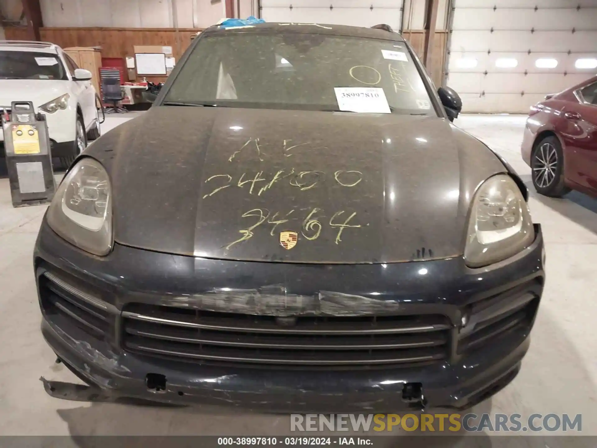 12 Photograph of a damaged car WP1AA2AY7PDA01066 PORSCHE CAYENNE 2023