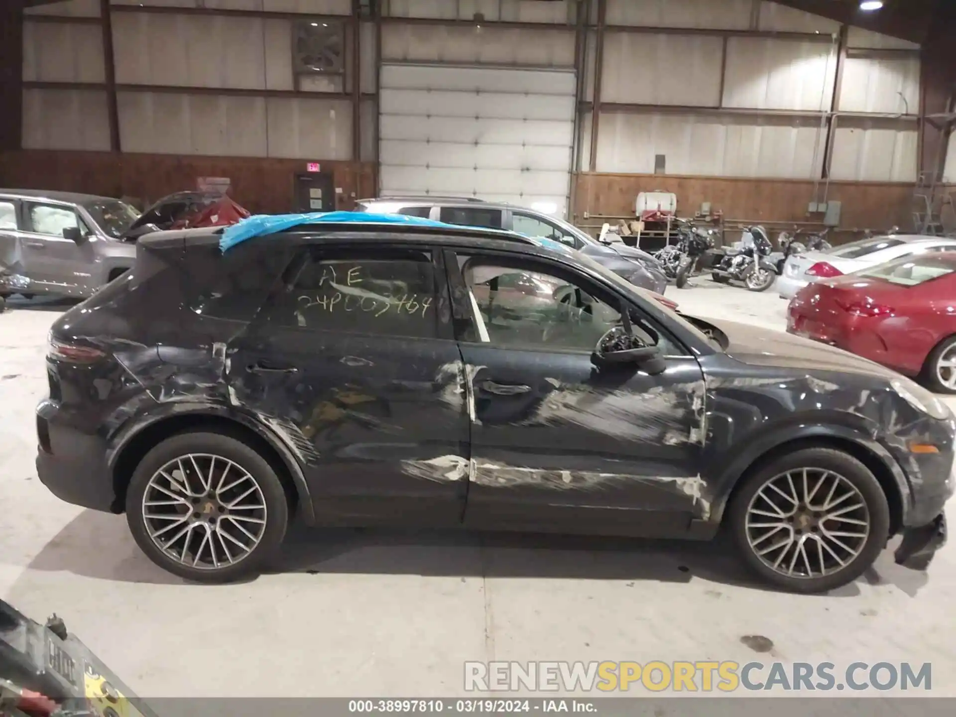 13 Photograph of a damaged car WP1AA2AY7PDA01066 PORSCHE CAYENNE 2023