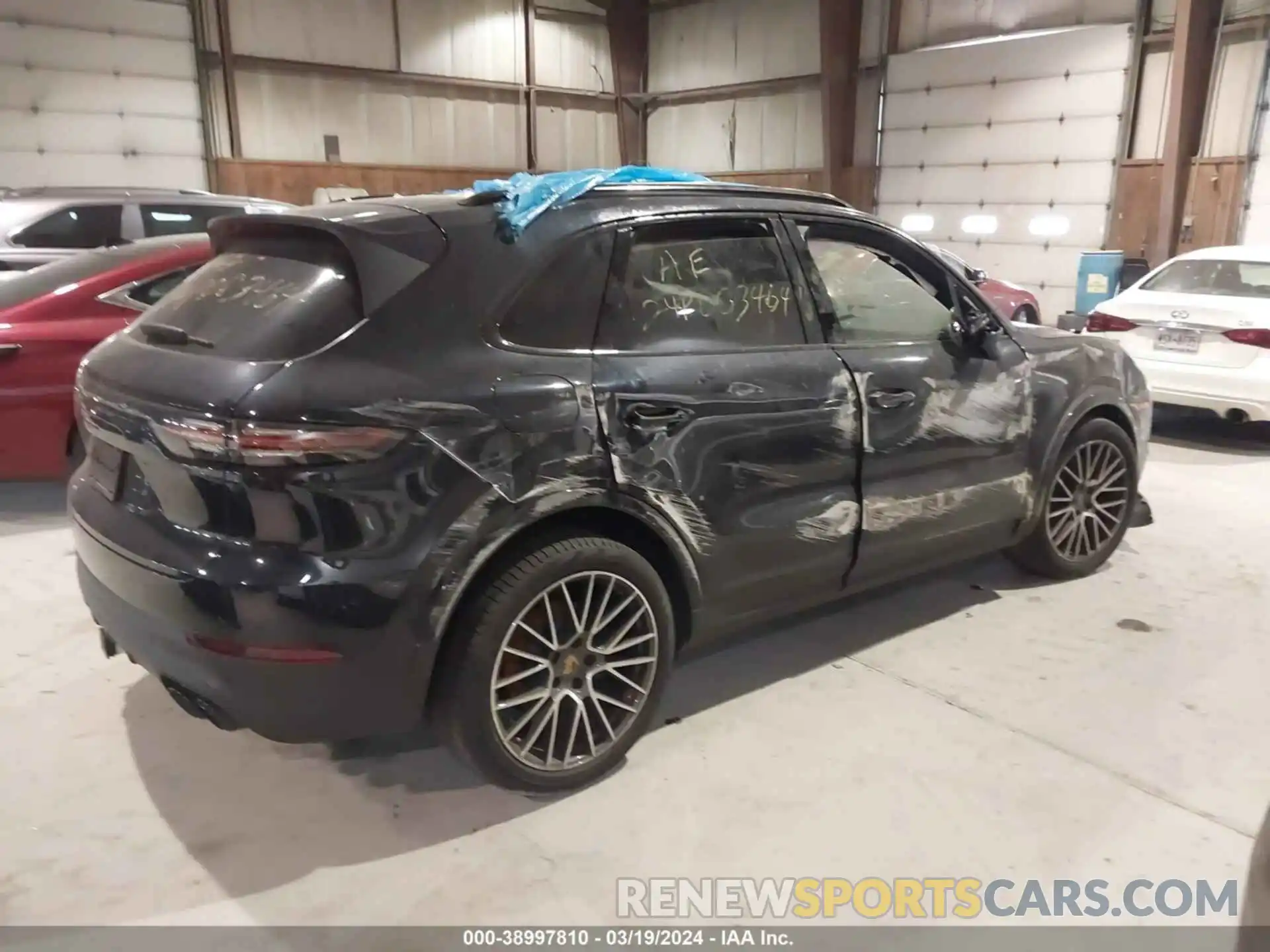 4 Photograph of a damaged car WP1AA2AY7PDA01066 PORSCHE CAYENNE 2023