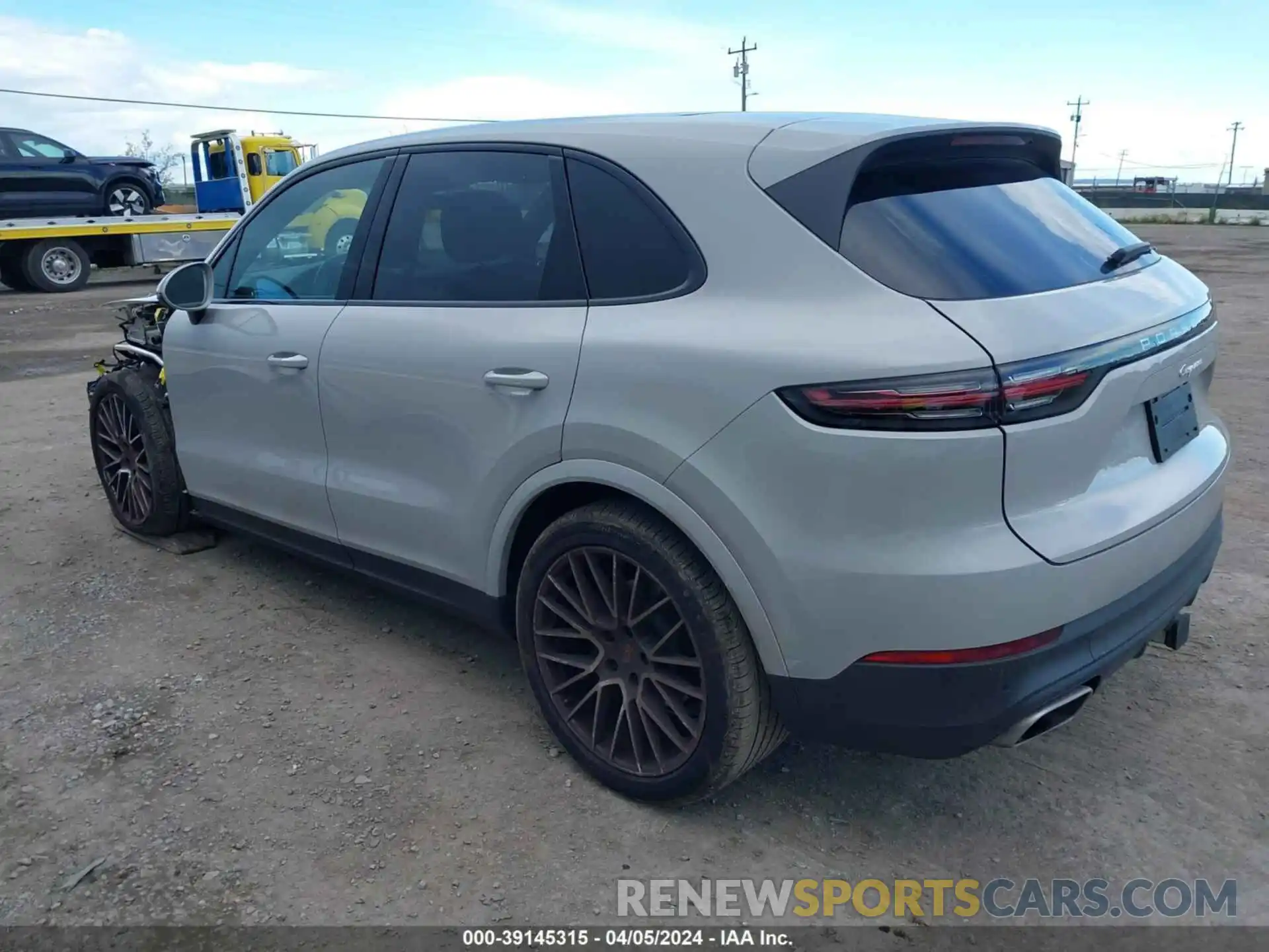 3 Фотография поврежденного автомобиля WP1AA2AY9PDA09993 PORSCHE CAYENNE 2023