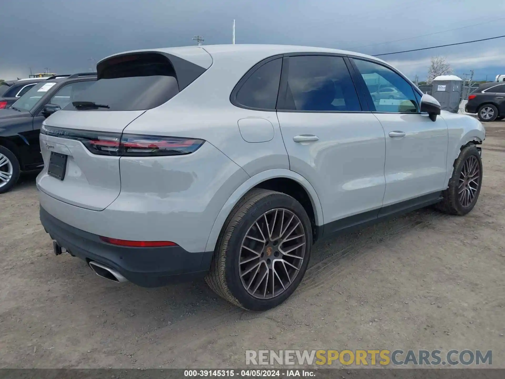 4 Фотография поврежденного автомобиля WP1AA2AY9PDA09993 PORSCHE CAYENNE 2023