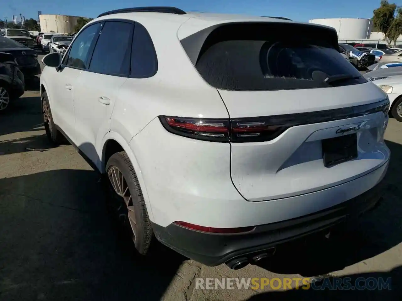 2 Photograph of a damaged car WP1AB2AY4PDA14760 PORSCHE CAYENNE 2023