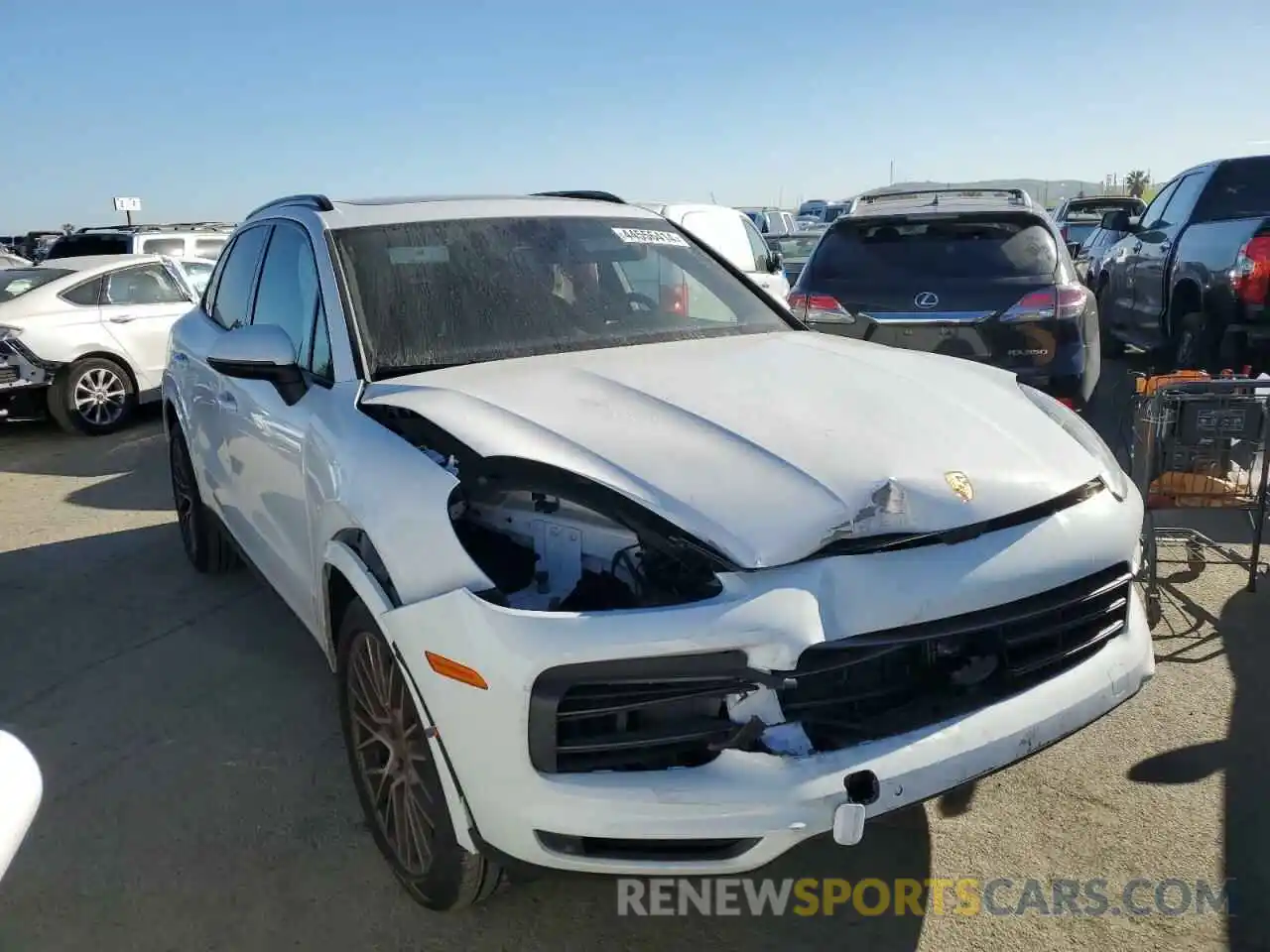 4 Photograph of a damaged car WP1AB2AY4PDA14760 PORSCHE CAYENNE 2023