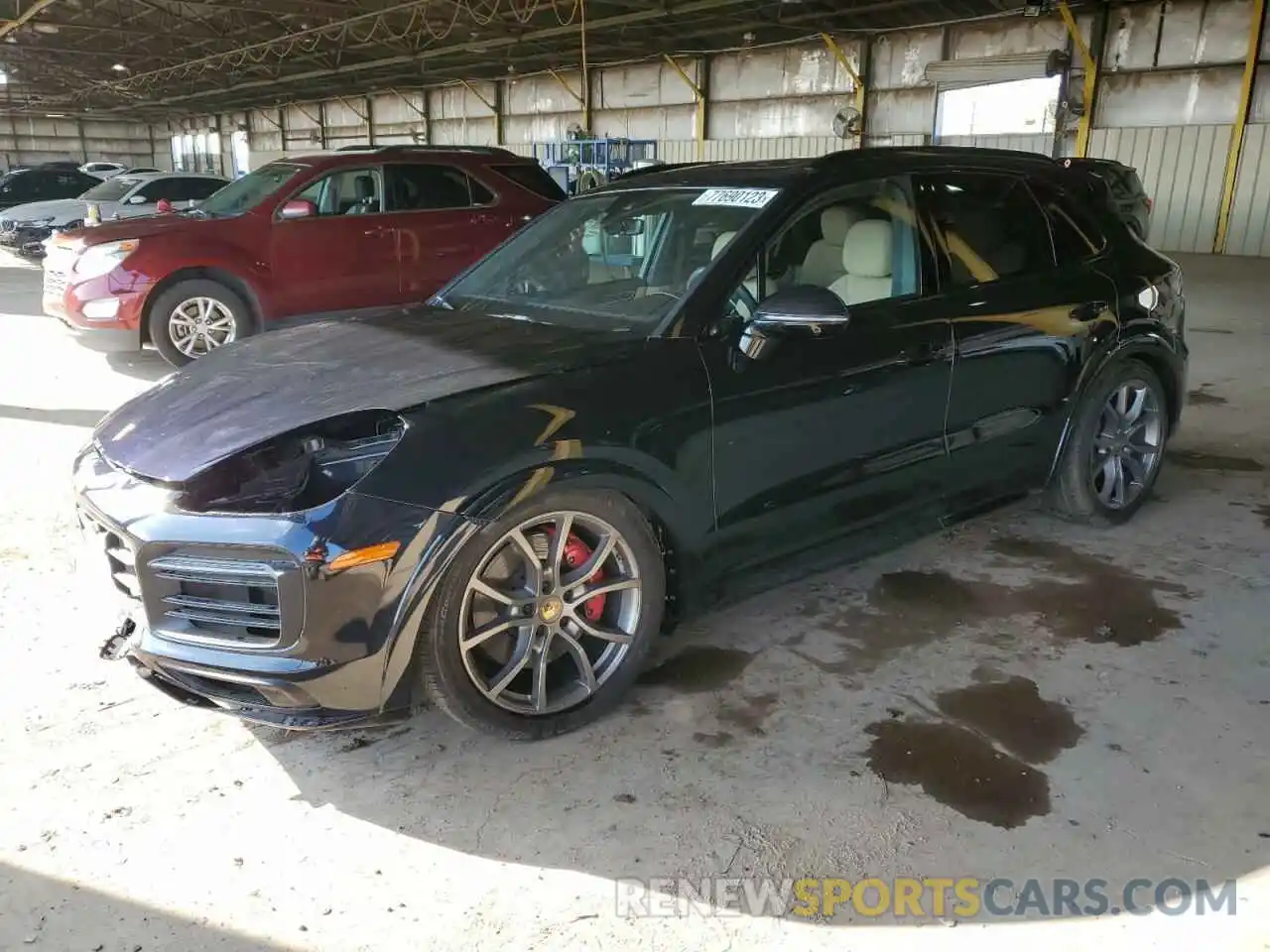 1 Photograph of a damaged car WP1AG2AY5PDA18270 PORSCHE CAYENNE 2023