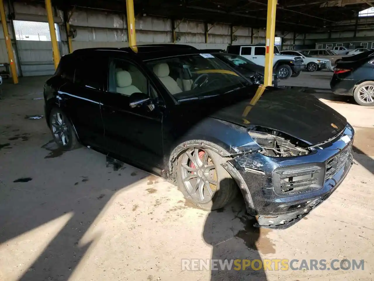 4 Photograph of a damaged car WP1AG2AY5PDA18270 PORSCHE CAYENNE 2023