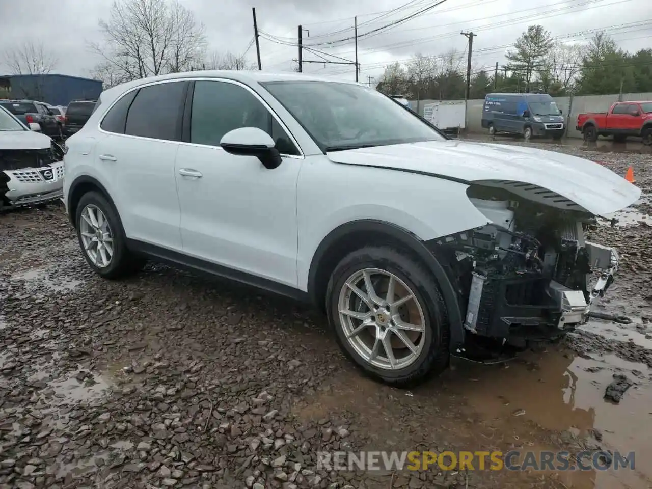 4 Фотография поврежденного автомобиля WP1AA2AY6RDA06245 PORSCHE CAYENNE 2024