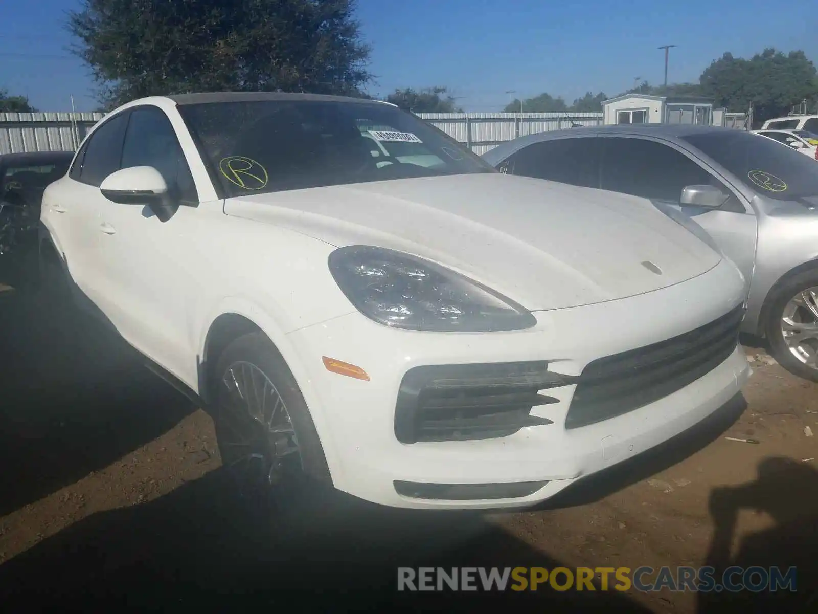 1 Photograph of a damaged car WP1BA2AY8LDA47391 PORSCHE CAYENNE CO 2020