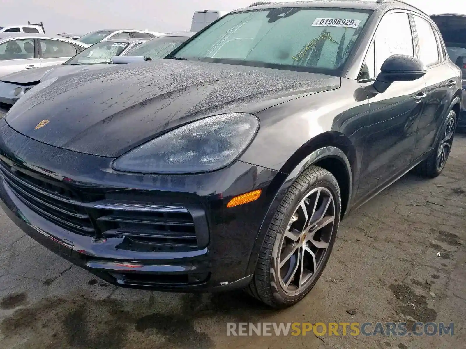 2 Photograph of a damaged car WP1AB2AY1KDA61754 PORSCHE CAYENNE S 2019