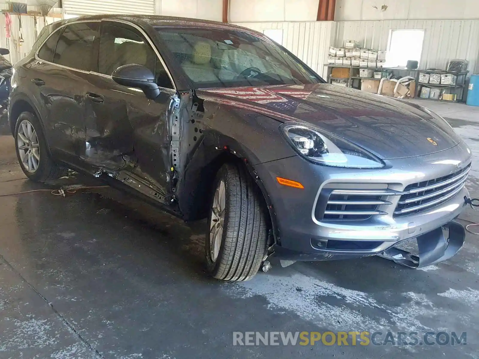 1 Photograph of a damaged car WP1AB2AY8KDA61427 PORSCHE CAYENNE S 2019