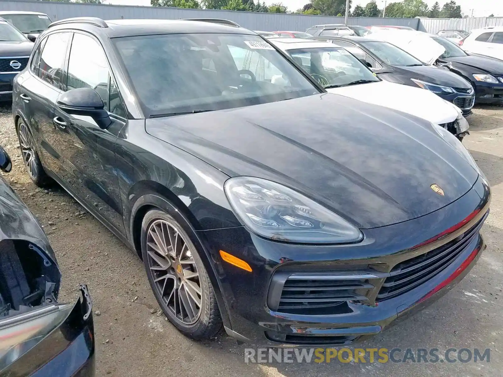 1 Photograph of a damaged car WP1AB2AY9KDA64563 PORSCHE CAYENNE S 2019