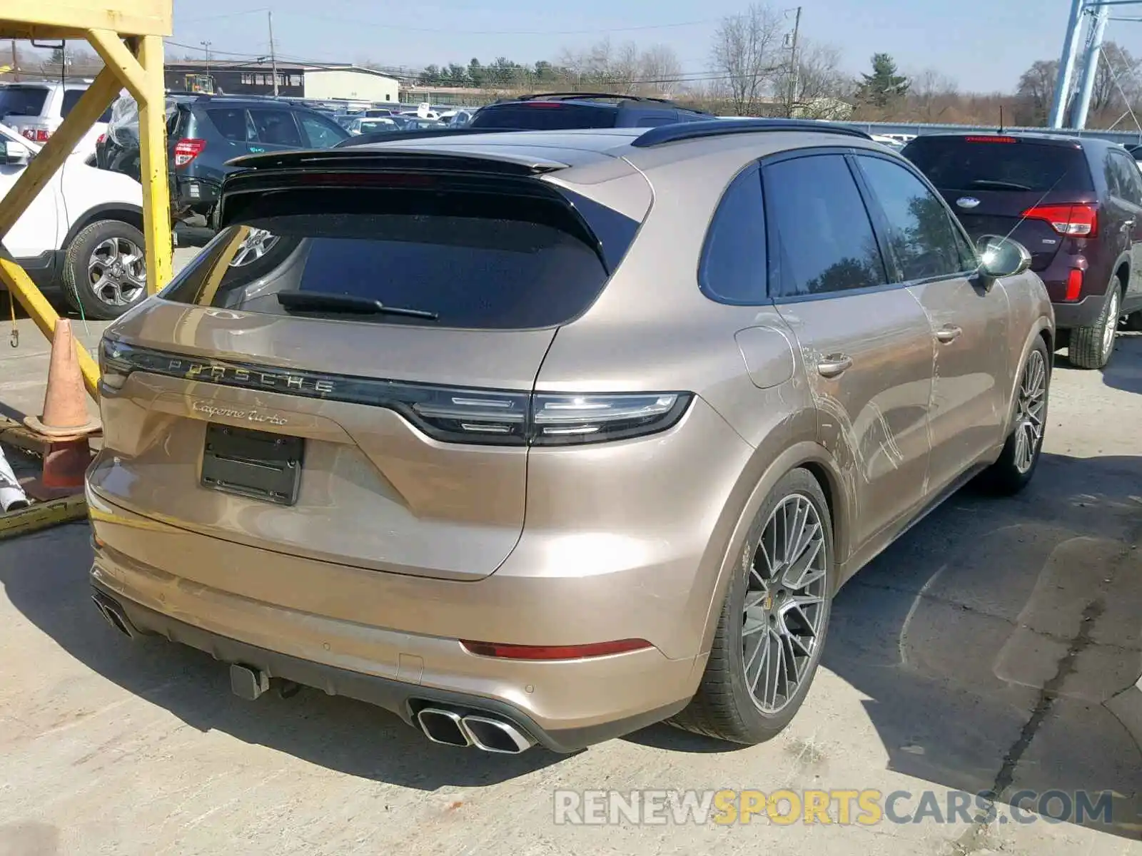 4 Photograph of a damaged car WP1AF2AY0KDA80431 PORSCHE CAYENNE TU 2019