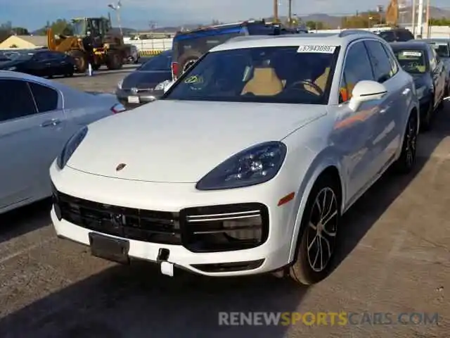 2 Photograph of a damaged car WP1AF2AY2KDA81046 PORSCHE CAYENNE TU 2019