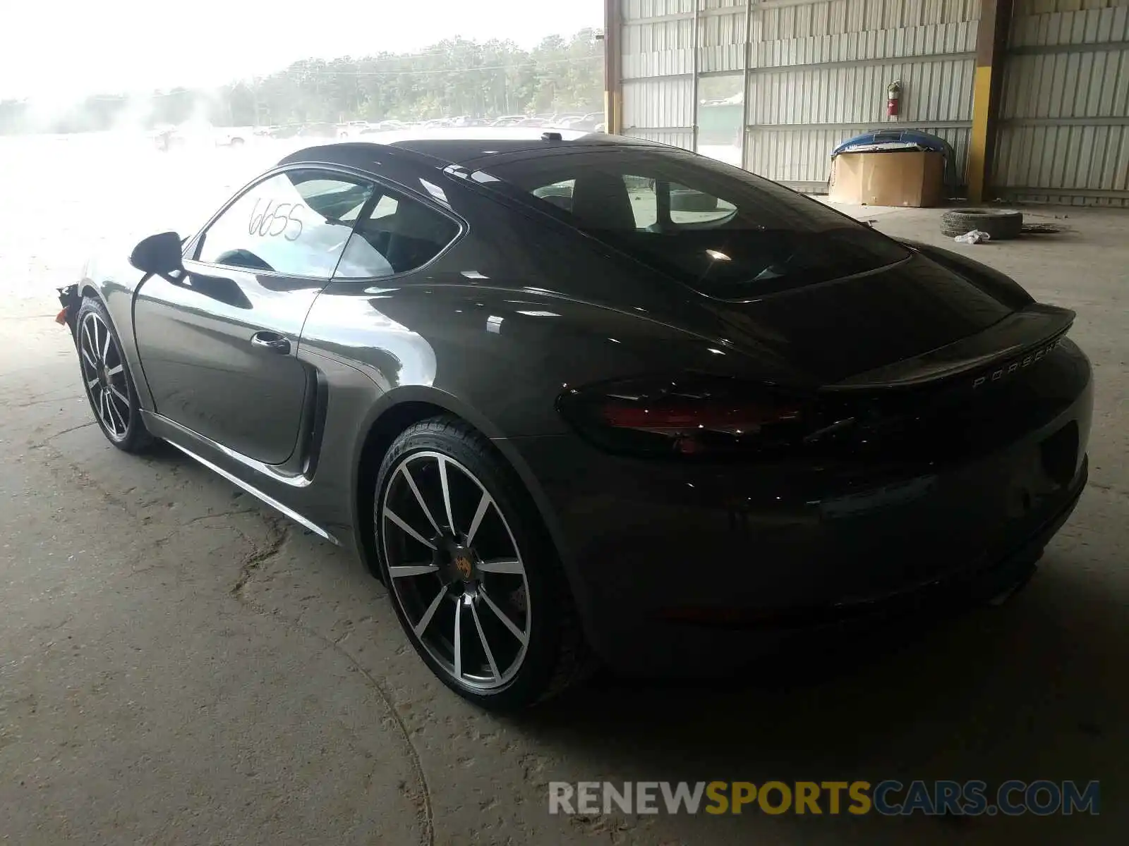 3 Photograph of a damaged car WP0AA2A80KS261458 PORSCHE CAYMAN 2019