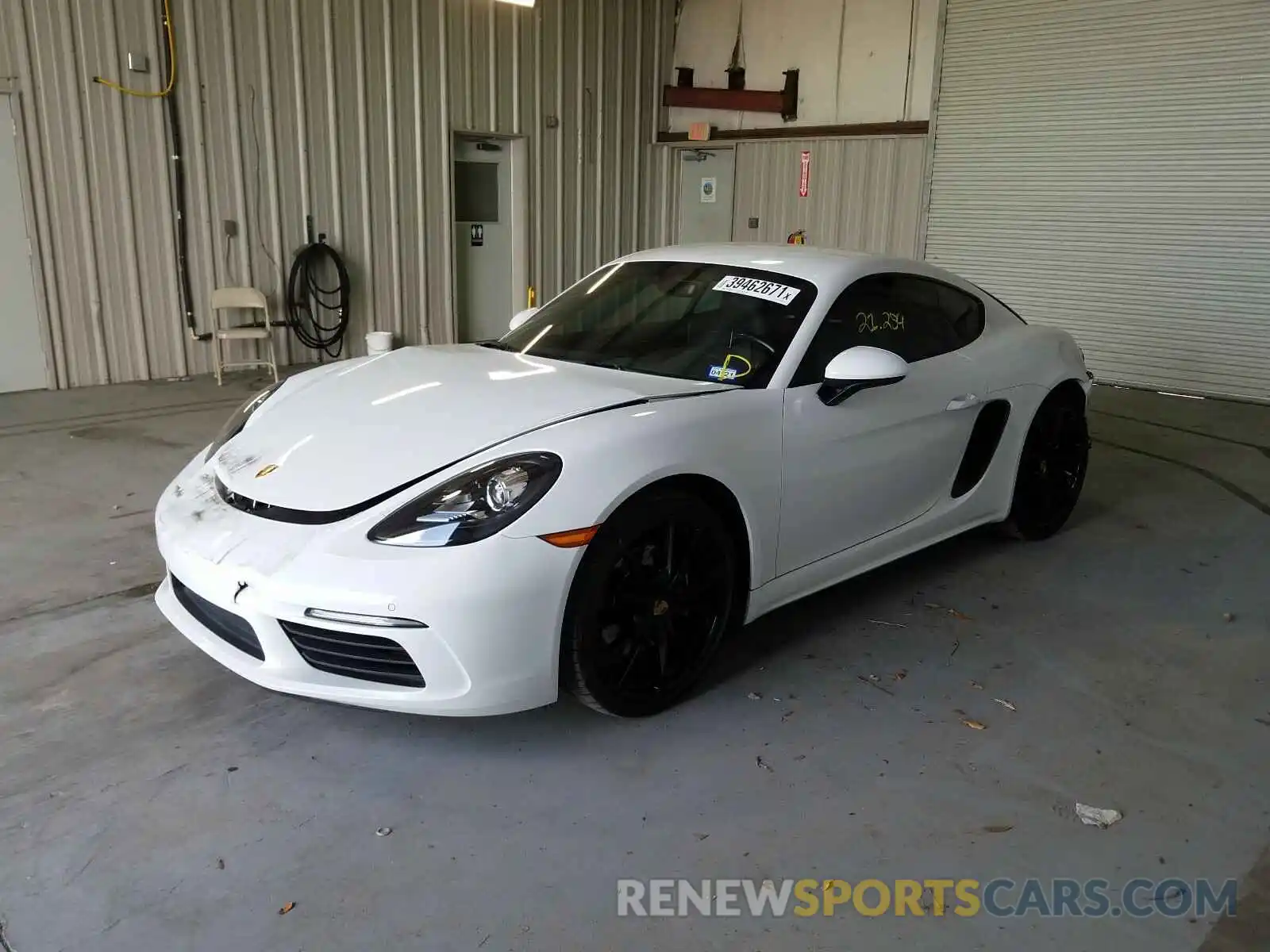 2 Photograph of a damaged car WP0AA2A81KS260609 PORSCHE CAYMAN 2019