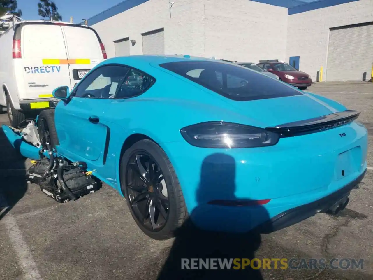 3 Photograph of a damaged car WP0AA2A81KS260738 PORSCHE CAYMAN 2019