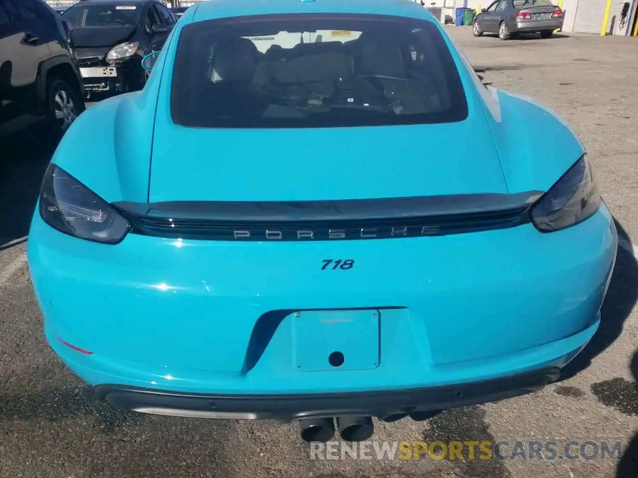 6 Photograph of a damaged car WP0AA2A81KS260738 PORSCHE CAYMAN 2019