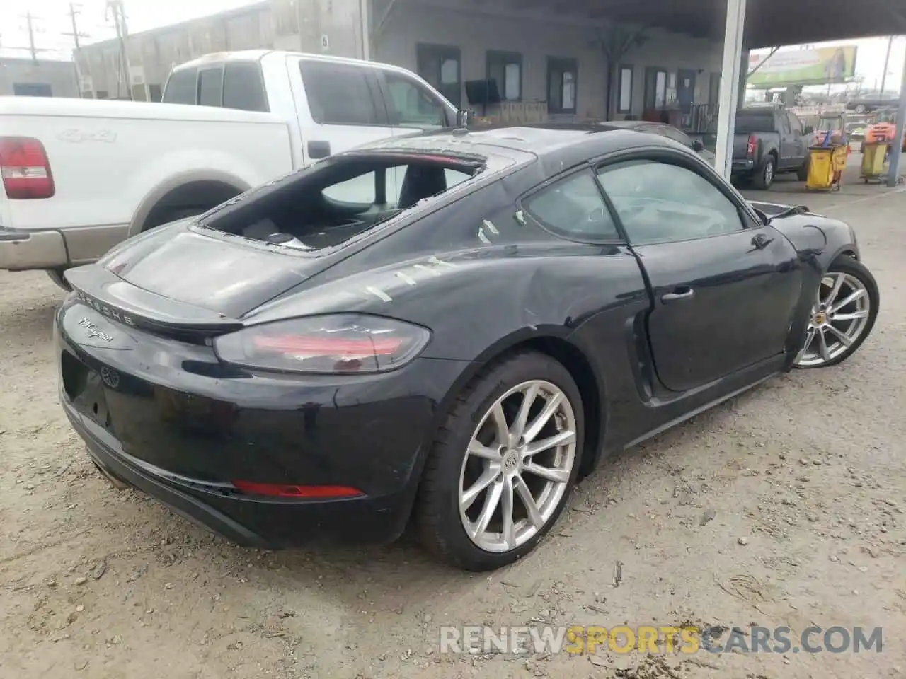 4 Photograph of a damaged car WP0AA2A82KS260103 PORSCHE CAYMAN 2019