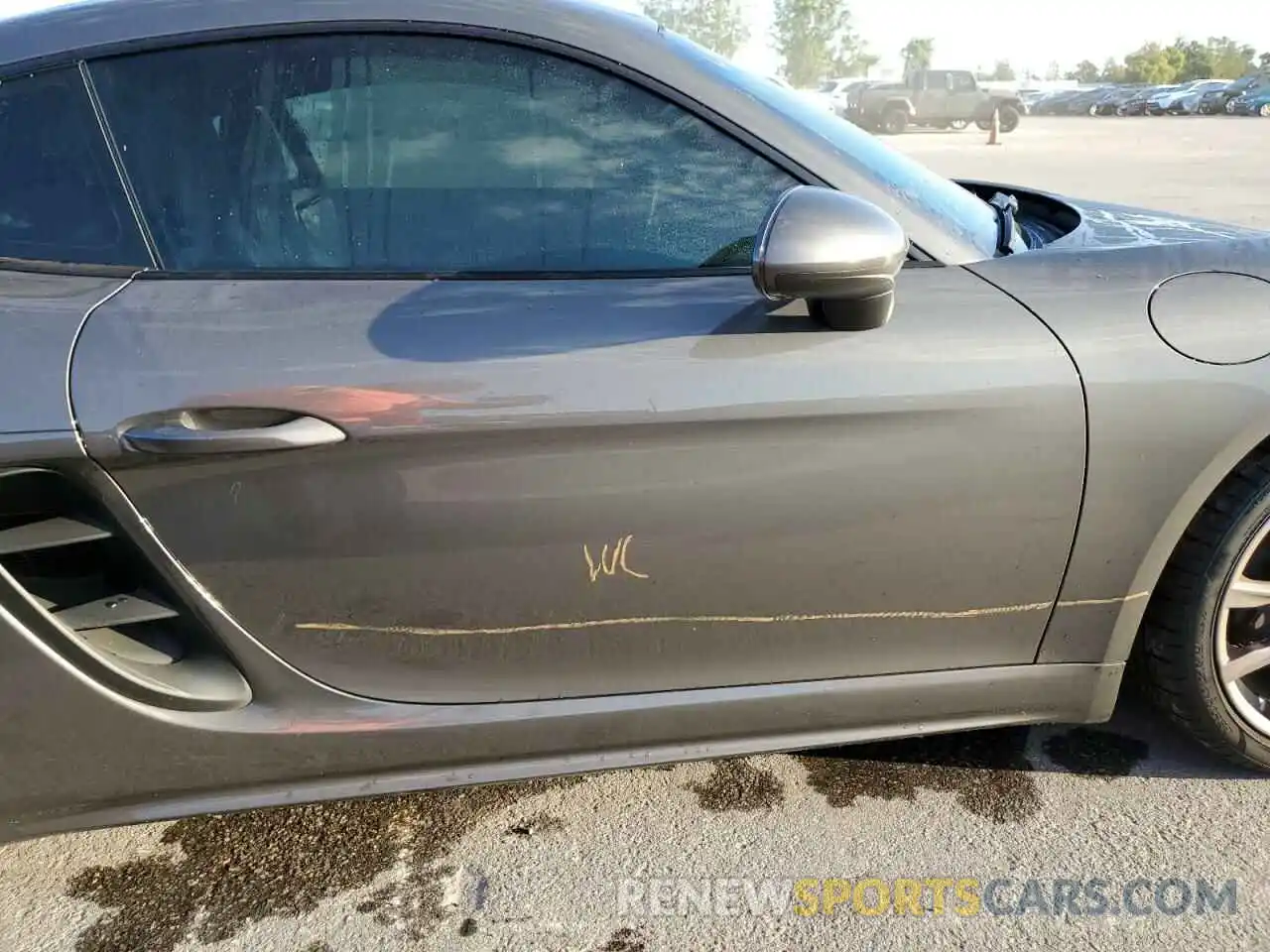 9 Photograph of a damaged car WP0AA2A83KS260689 PORSCHE CAYMAN 2019