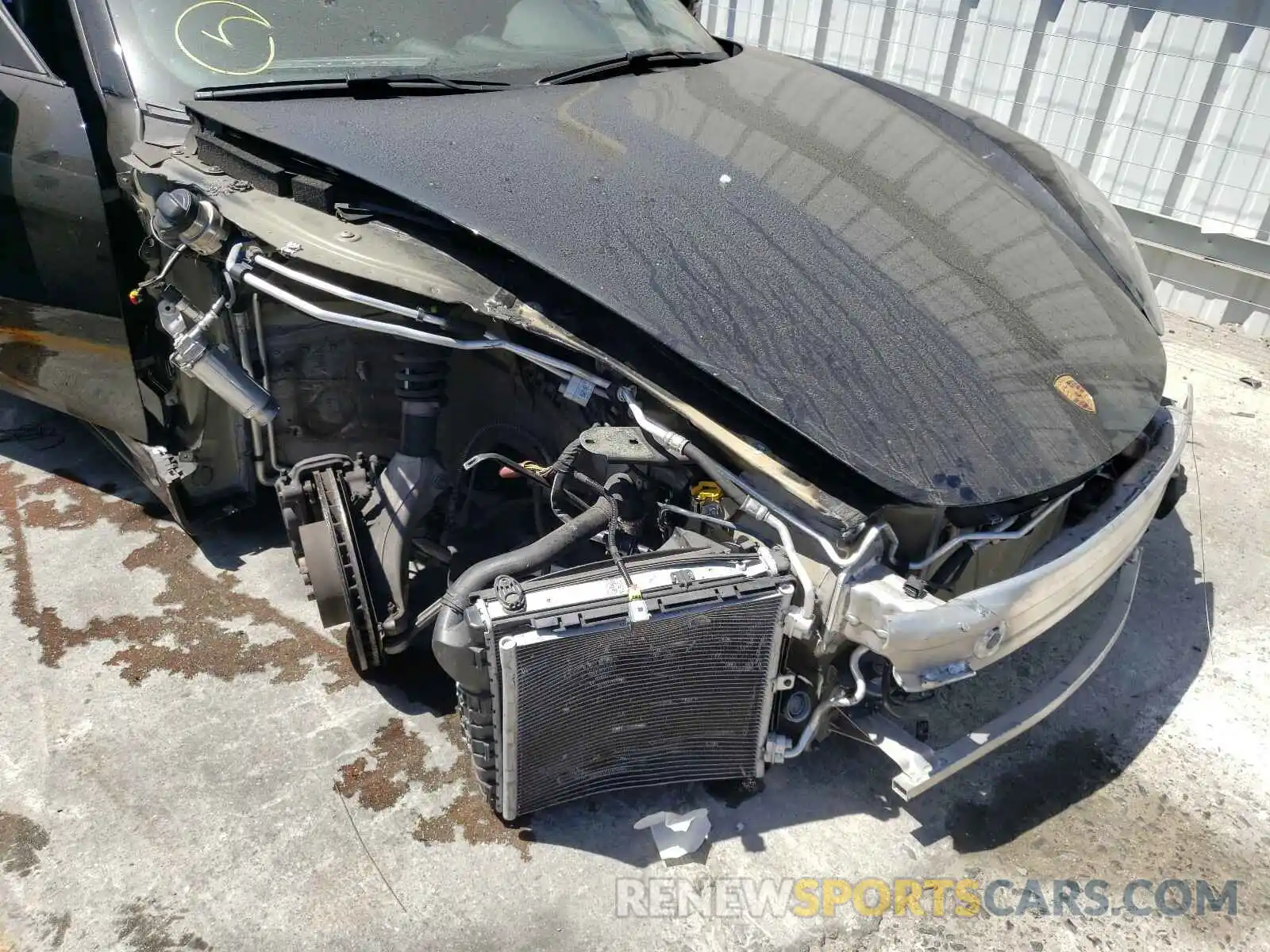 9 Photograph of a damaged car WP0AA2A84KS260233 PORSCHE CAYMAN 2019