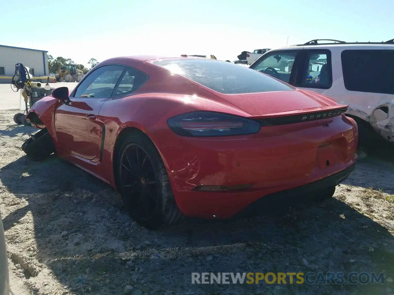 3 Photograph of a damaged car WP0AA2A87KS260436 PORSCHE CAYMAN 2019