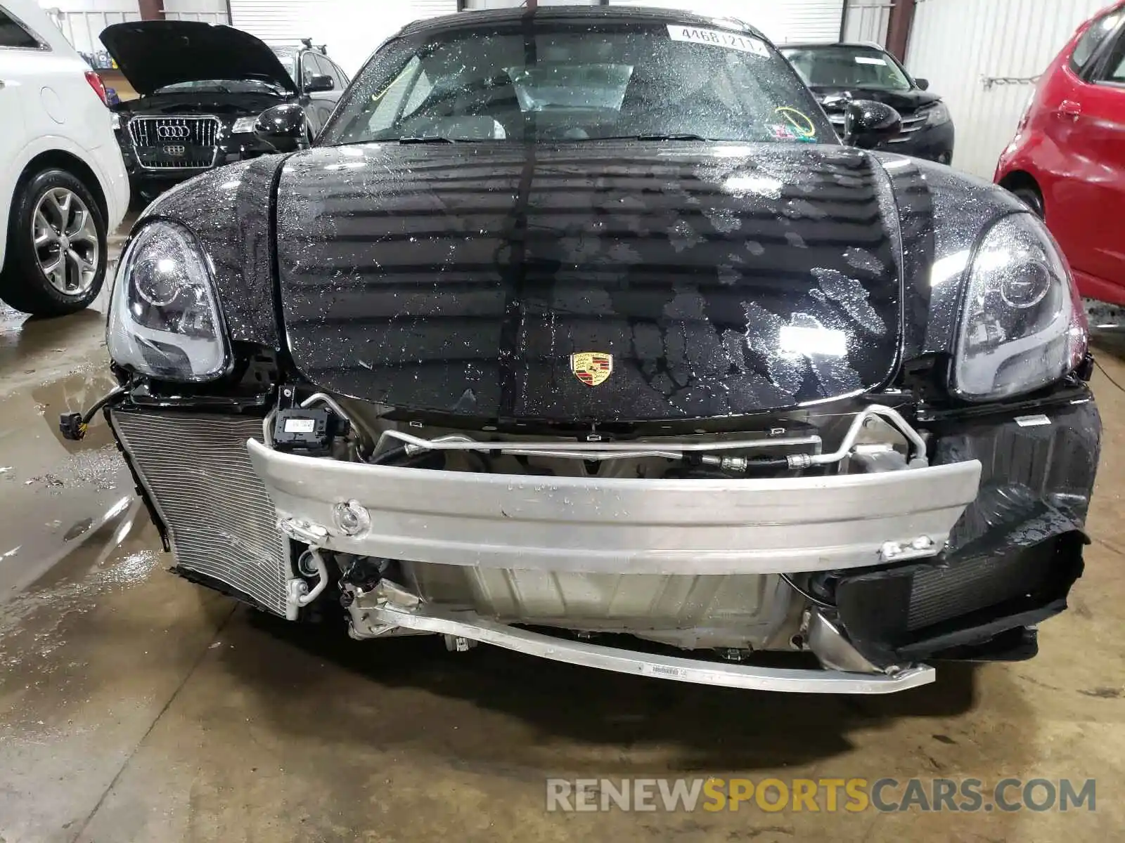 9 Photograph of a damaged car WP0AB2A80KS278631 PORSCHE CAYMAN 2019