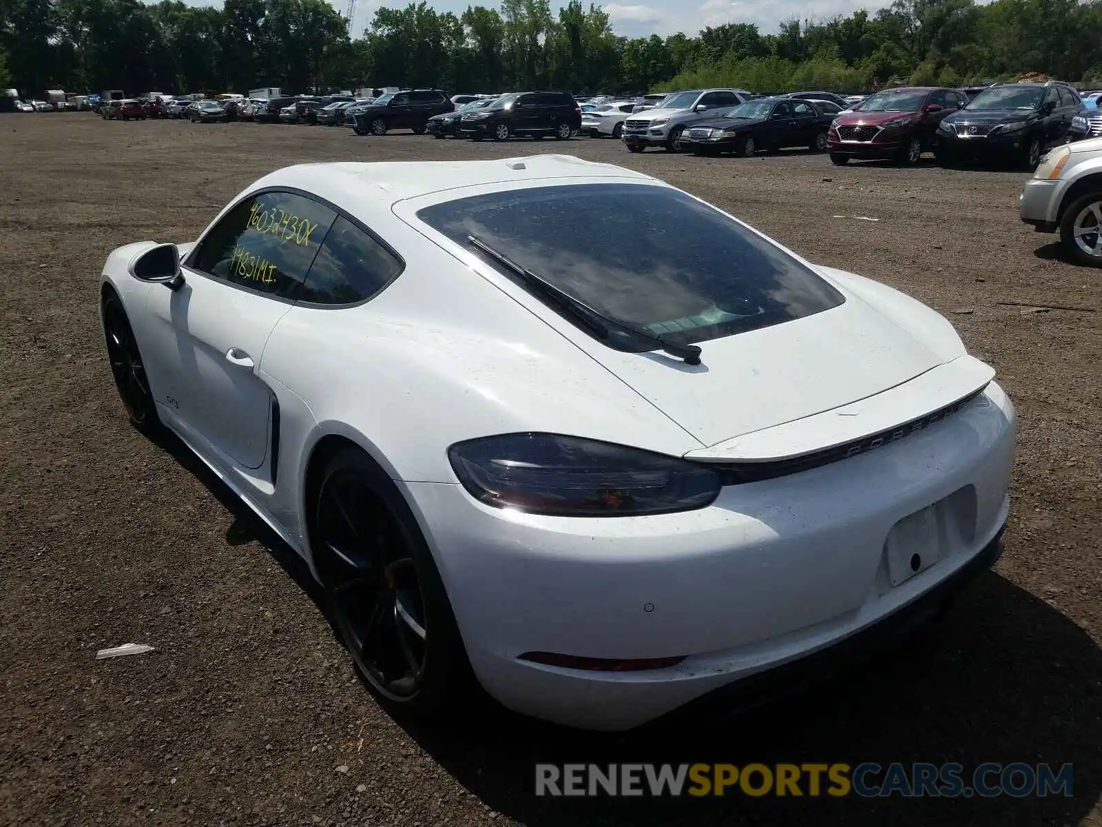 3 Photograph of a damaged car WP0AB2A80KS278676 PORSCHE CAYMAN 2019