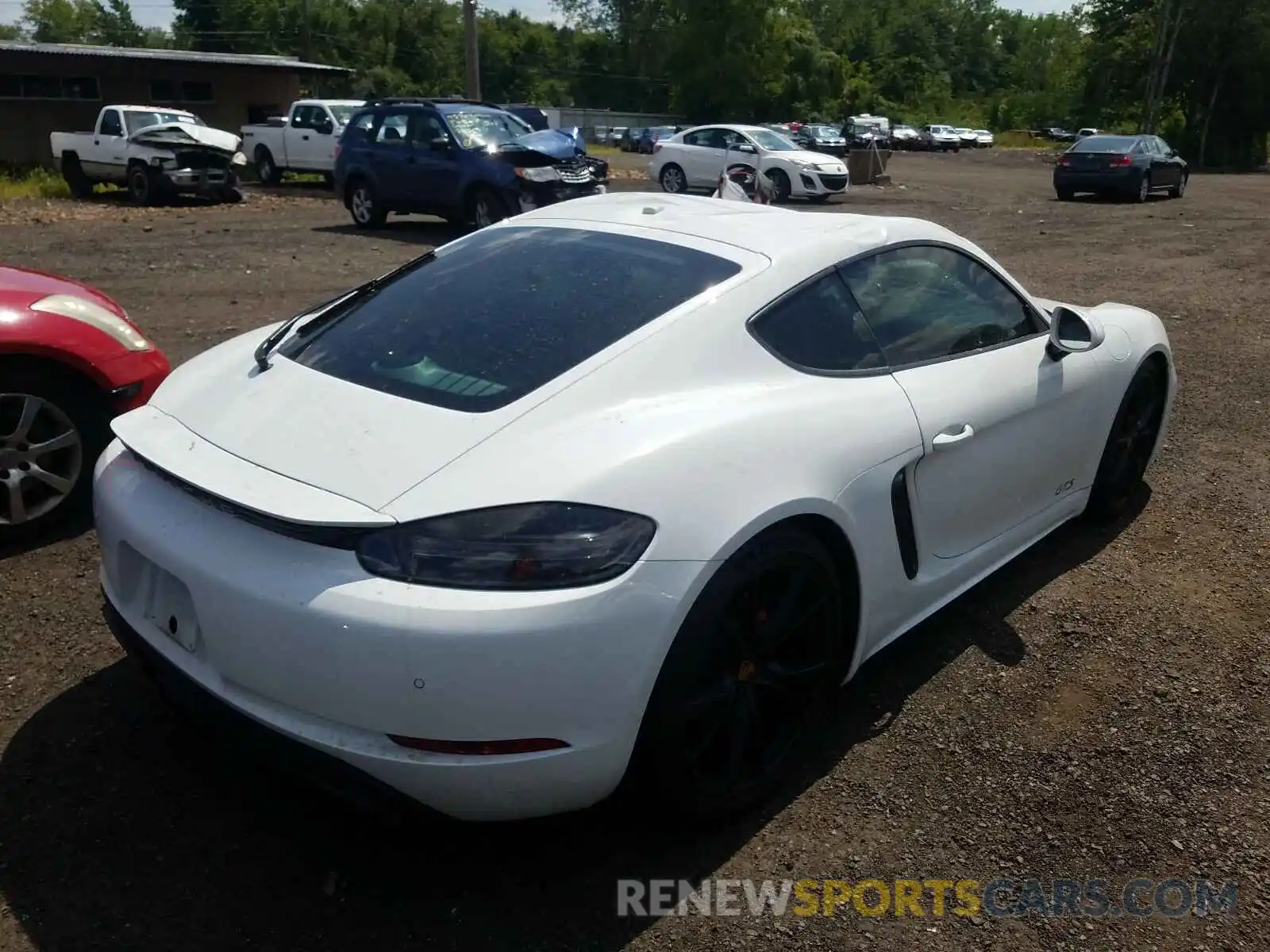 4 Photograph of a damaged car WP0AB2A80KS278676 PORSCHE CAYMAN 2019