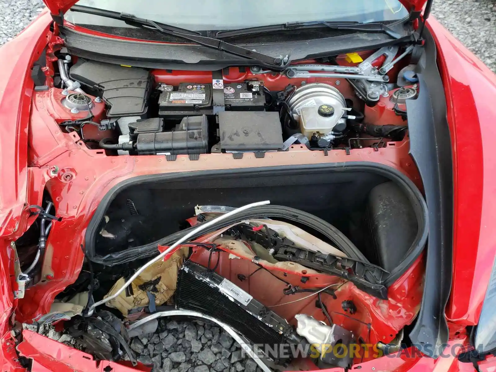 7 Photograph of a damaged car WP0AB2A86KS278133 PORSCHE CAYMAN 2019