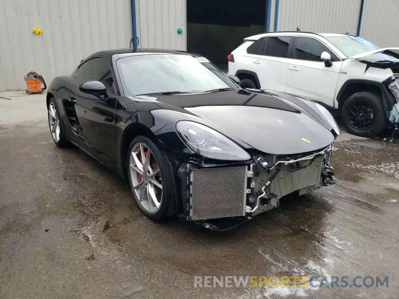 1 Photograph of a damaged car WP0AB2A87KS278867 PORSCHE CAYMAN 2019