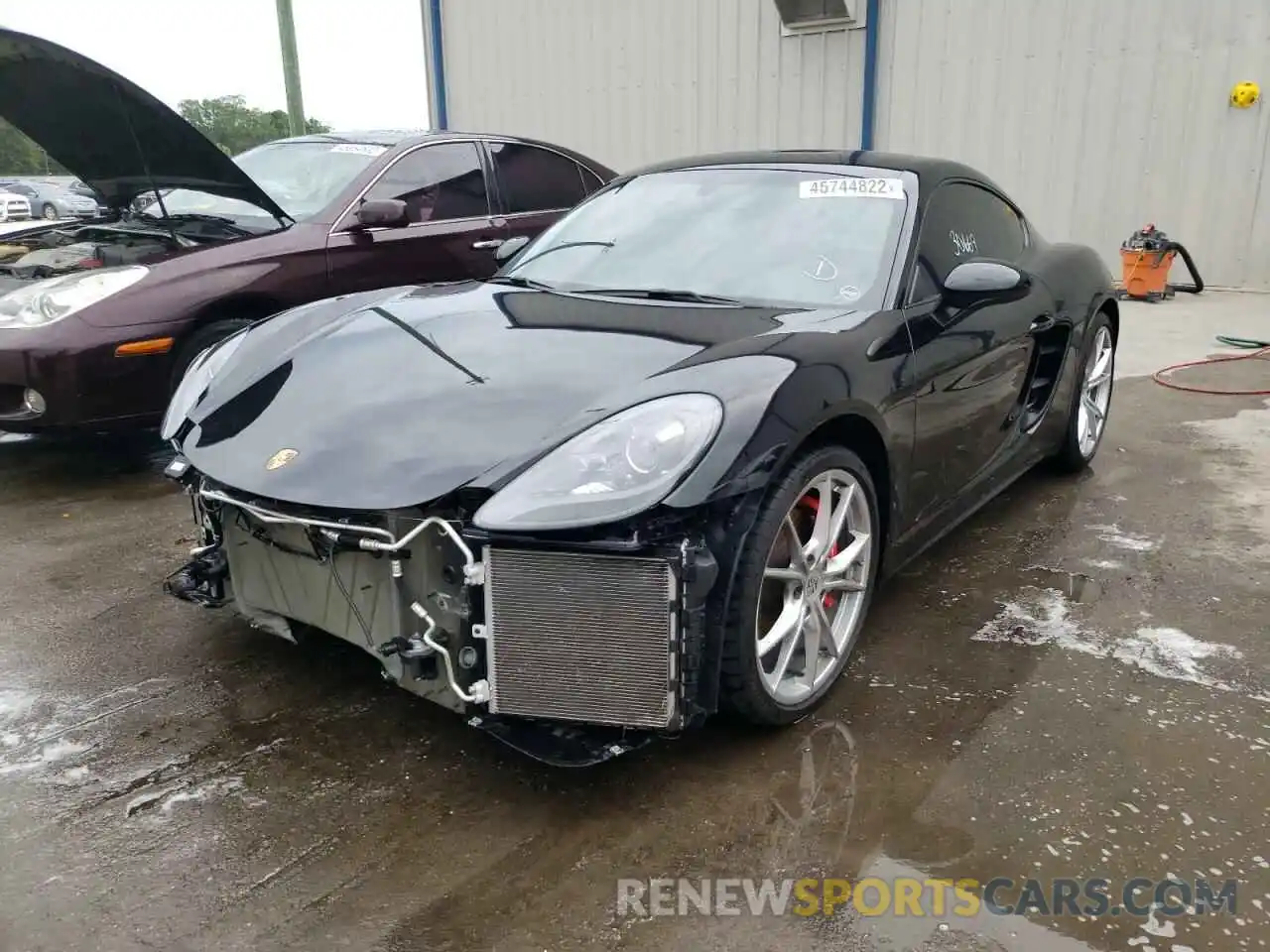 2 Photograph of a damaged car WP0AB2A87KS278867 PORSCHE CAYMAN 2019