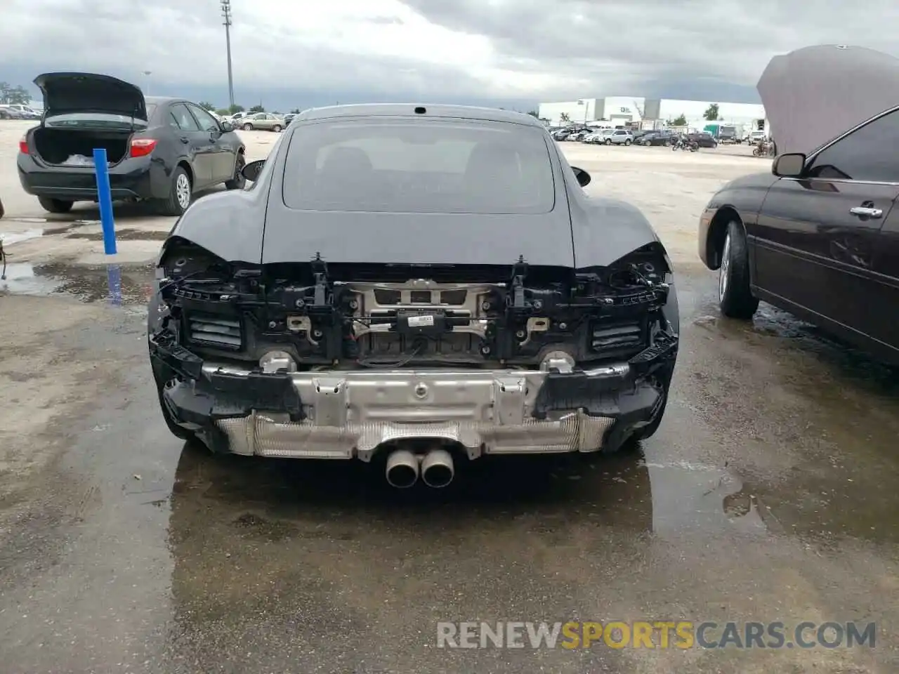 6 Photograph of a damaged car WP0AB2A87KS278867 PORSCHE CAYMAN 2019