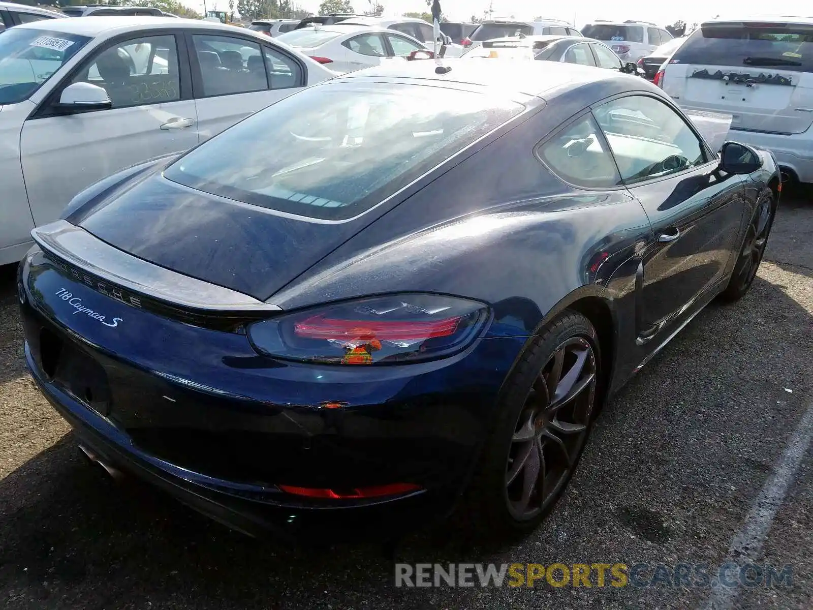 4 Photograph of a damaged car WP0AB2A89KS279034 PORSCHE CAYMAN 2019